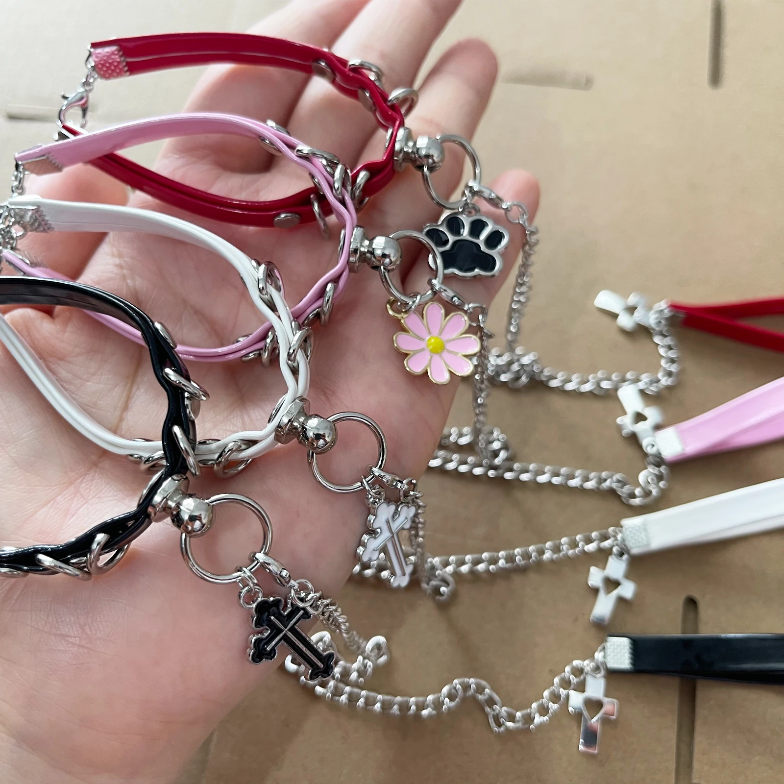 

10 см 15 см 20 см хлопковое кукольное колье на шею Leadrope аксессуары для 17 см Labubu 6,5 дюймов хлопковые аксессуары для кукол