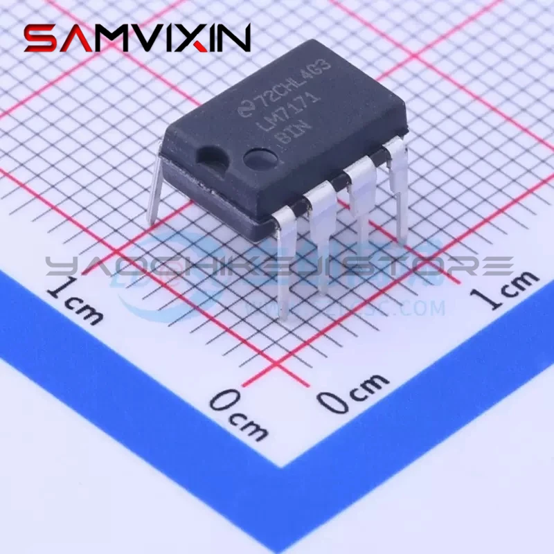 5/PCS LM7171BIN LM7171 Ultra-high speed large bandwidth single op amp DIP8 New free shipping