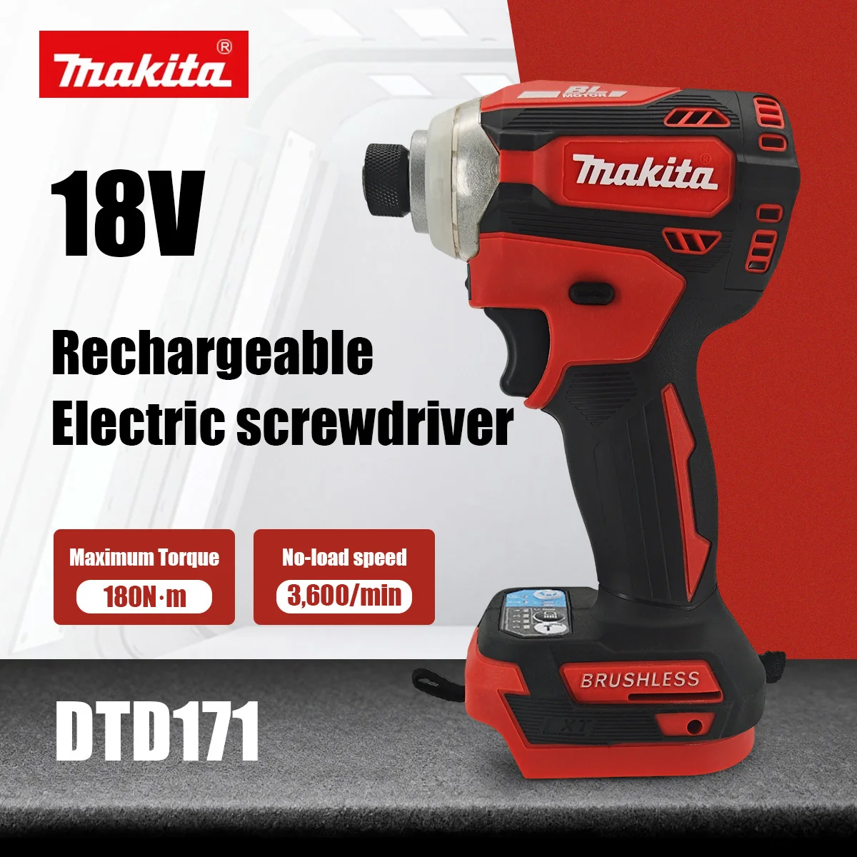 Makita Red DTD171 B…