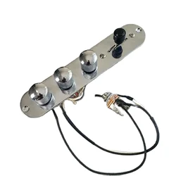 Prewired Tele Control Panel TMAS-C Nashville with 500K Custom Basin Oak Switch Orange Drop