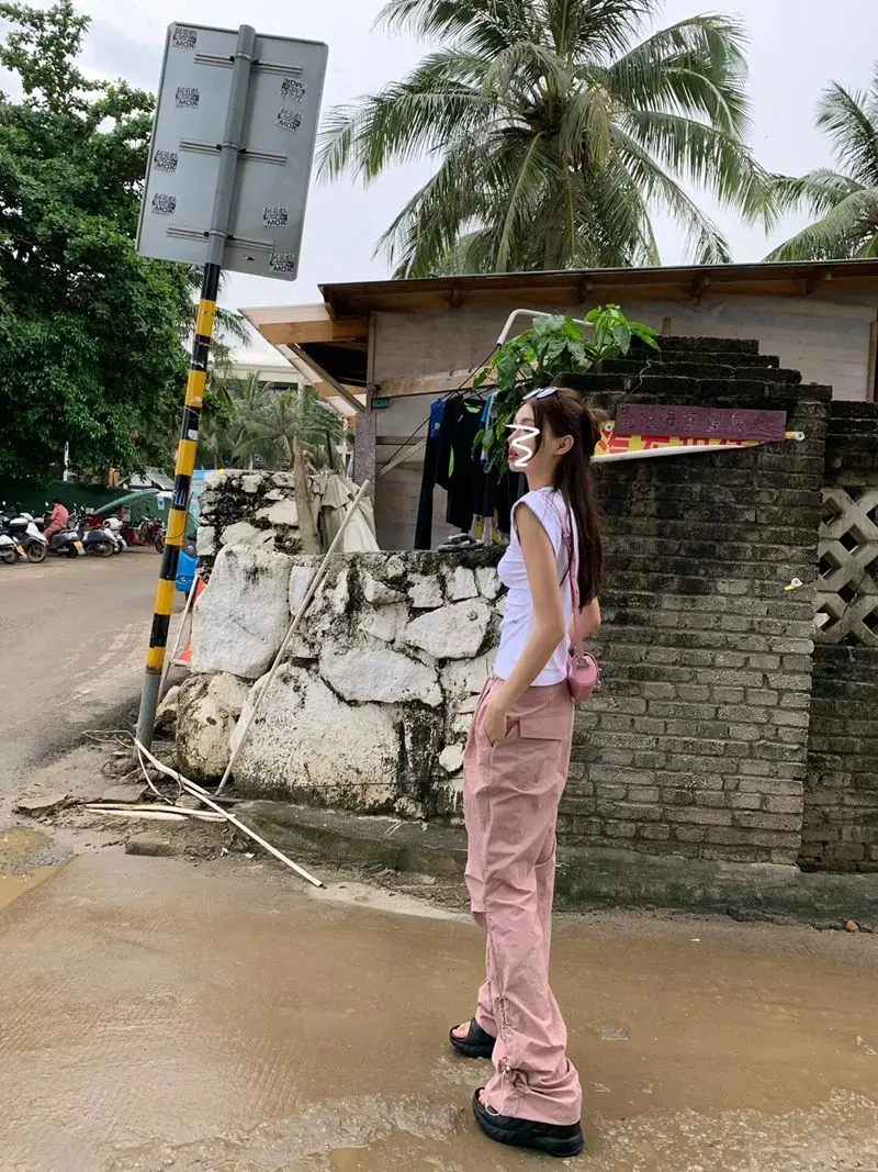 T-shirt asymétrique à manches courtes et col incliné pour femme en été, haut Slim et Slim et à épaules dénudées