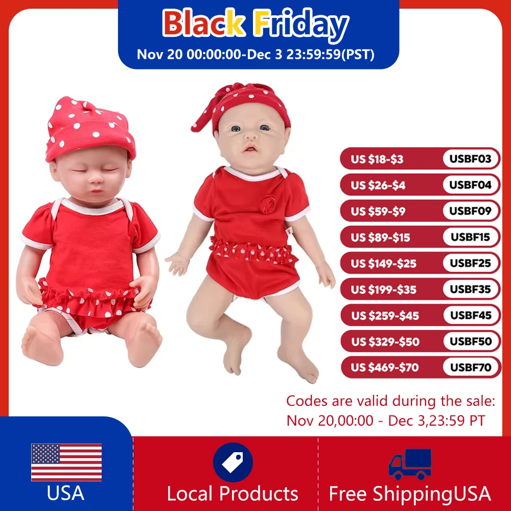 

Аутентичные 100% силиконовые куклы реборн IVITA, раскрашенные в США, реалистичные детские куклы со склада для детей, рождественские игрушки