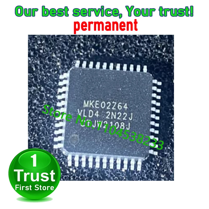 MKE02Z64 MKE02Z64VLD4 10PCS/LOT  MKE02Z64VLH4 LQFP64  Trust First   in stock