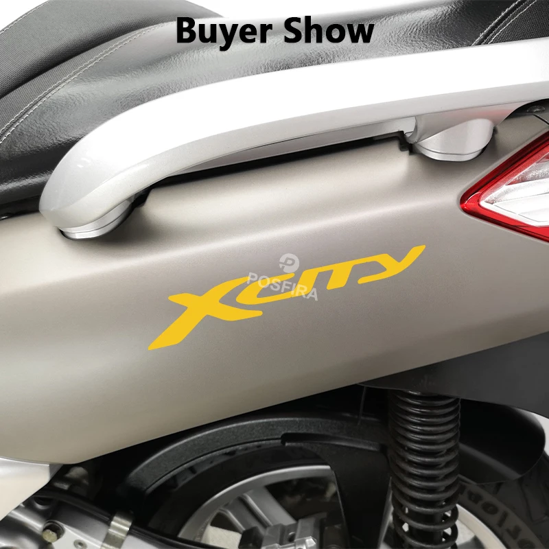 POSFIRA Motorcycle Fairing Sticker Vinyl Decals for Yamaha X City 250 XCity 125 2007-2016 Motorbike Stickers Accessories - view 6