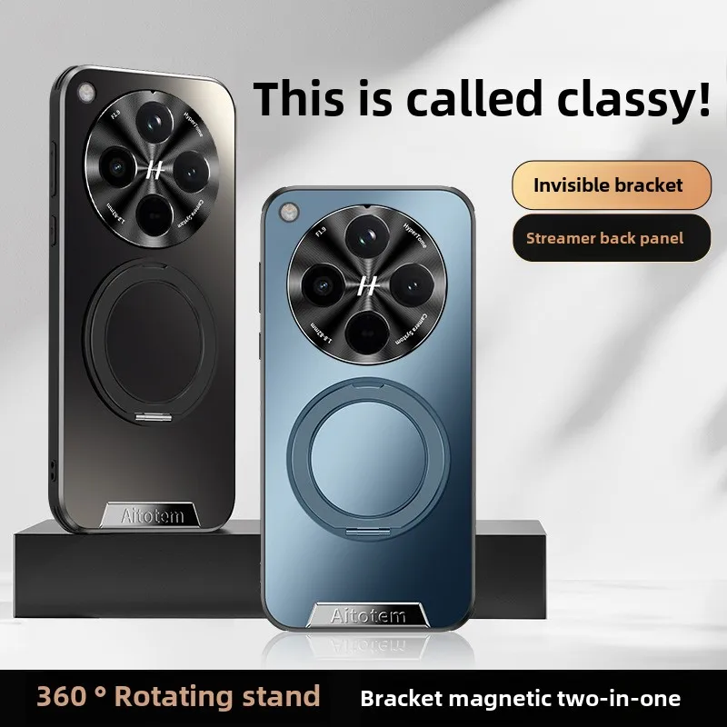 

For OPPO Find X8 Pro Case Magnetic suction bracket Frosted precision hole Anti-drop personalized protective cover for Find x8