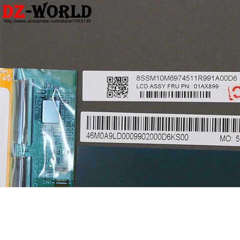 Nowy/oryg 14 "OLED WQHD ekran dotykowy LCD do laptopa Lenovo Thinkpad X1 Yoga 2. generacji 2 01AX899 — zdjęcie 4