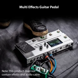 MOOER Guitar Effect Pedal Speaker Simulation Guitar Integrated Effect MIDI Interface with 60 Drum Beat 10 Metronome Delay Reverb