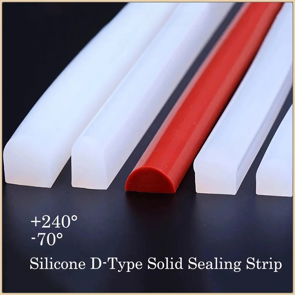 

Silicon Solid Cord Self Adhesive High Temperature Oven Dryer Sealing Strip Bar Kitchen Countertop Bathroom Dry Wet Separation