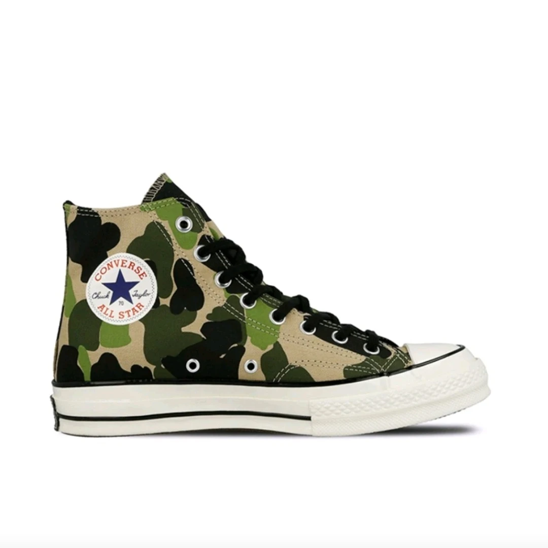 

Converse Chuck Taylor All Star Men's and Women's Skateboarding Shoes, Lifestyle, Fashionable Sneakers, Camouflage Color