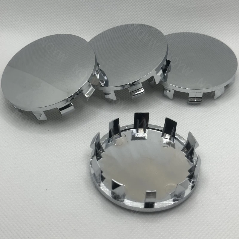 4Pcs/lot 56.5mm Blank No Logo Car Wheel Center Caps Rim Hubcap Cover ABS Hubcap Dust-proof Covers Auto Modification Accessories