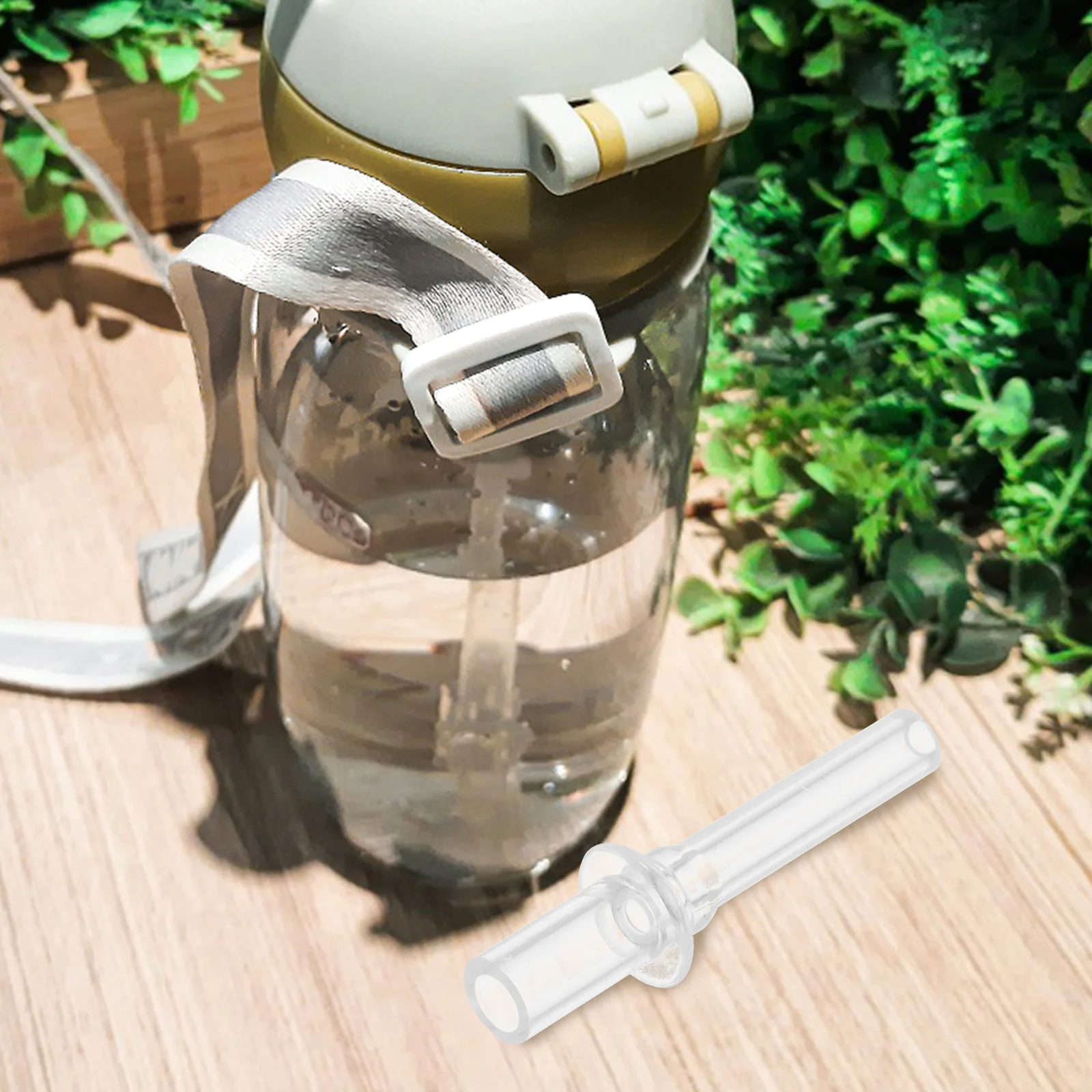 

10 Pcs Children Straw Cup Tips Silicone Baby Bottle Replacement Long Sip Water Cover Safe Practical Reusable Easy Clean Straw