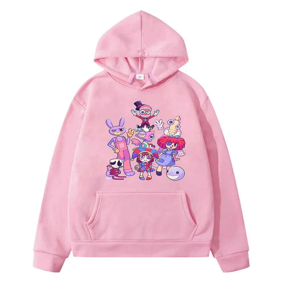 Hoodies Boys Girls The Amazing Digital Circus Pullovers Spring Fashion Clothes Kids Cartoon Long Sleeve Child Sweatshirts Tops