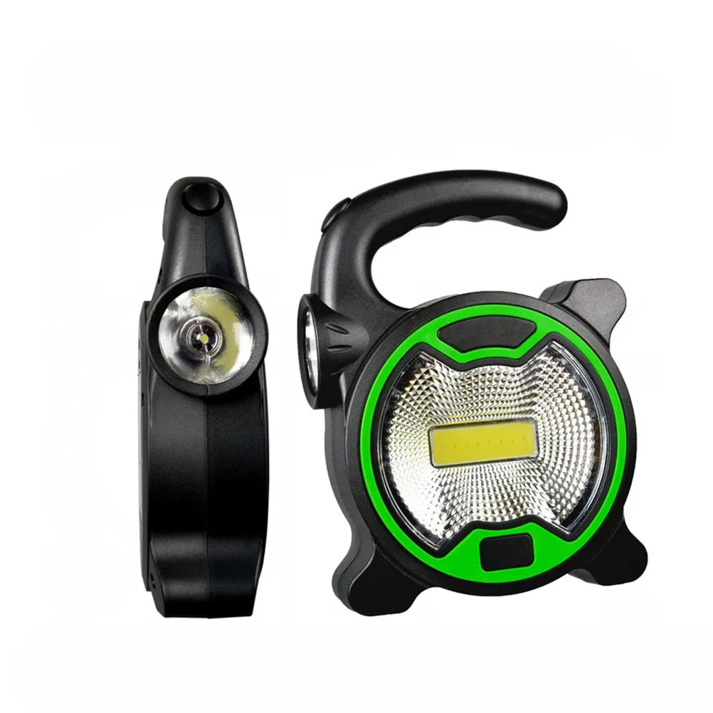 Portable Handheld COB Spotlight Work Light Powerful LED Camping Lantern for Home Travel Emergency Fishing Hunting Night Light - view 3