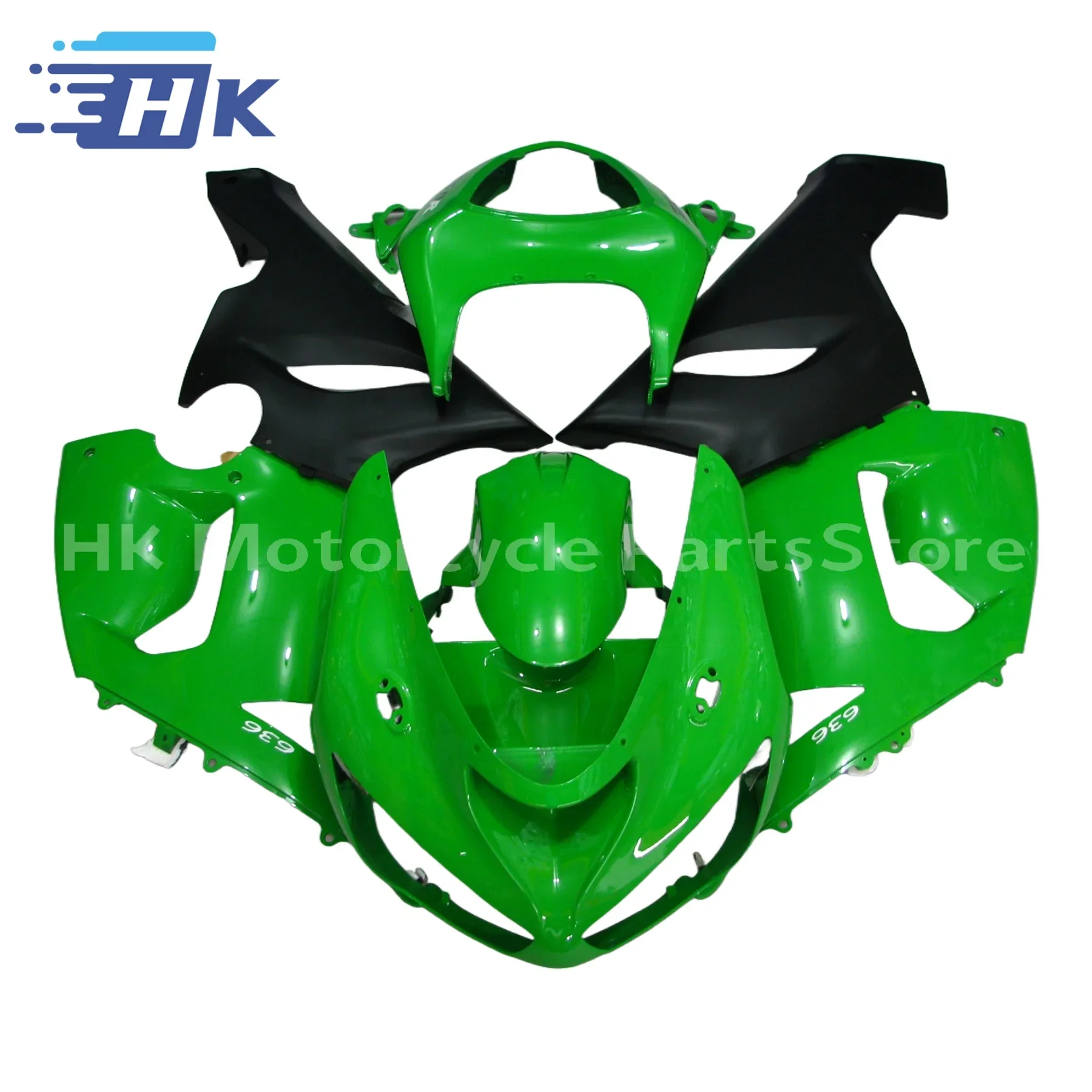 

New ABS Motorcycle Fairings Kit for Kawasaki Ninja ZX6R 636 2005 2006 ZX-6R 05 06 ZX 6R Injection Colorful Bodywork Set