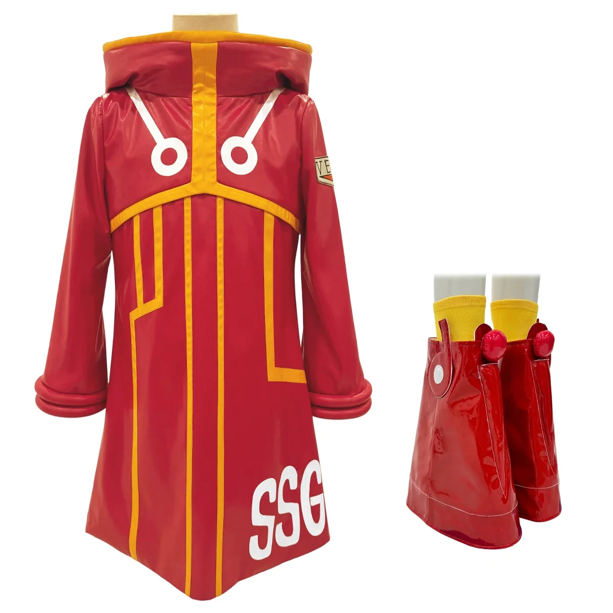 

Косплей ONE Аниме Egghead Island Monkey D. Luffy Косплей Костюм Халат Чехол для ног Взрослая версия Cos Конвенция Хэллоуин Рождество