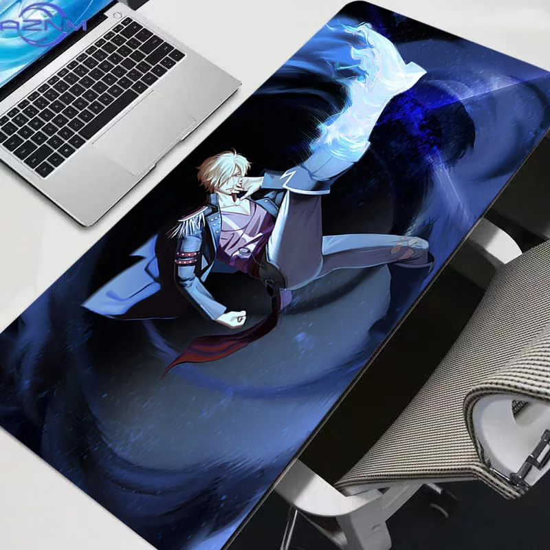 Mouse Pad One Piece Sanji Prince Gaming Large Dywan Gamer Keyboard Desk Mat Table Carpet Mousepad XXL  For Computer