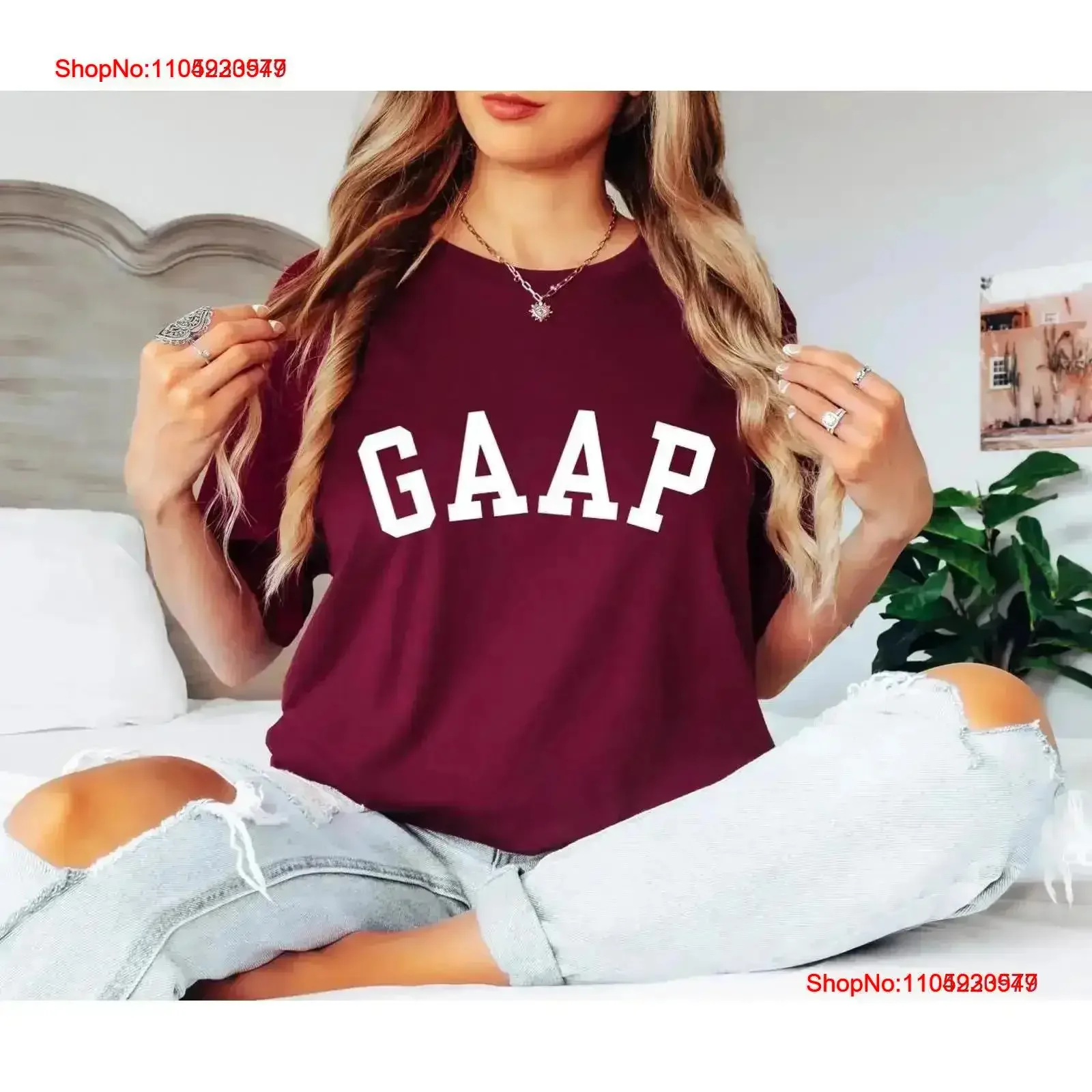 

GAAP SweaT футболка AccountanT забавная PCA792, винтажная стираная мужская удобная уличная одежда, универсальная, слегка стильная, винтажная