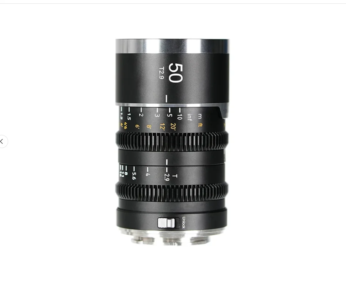 Sirui Saturn V2 Series 35/50/75mm T2.9 1.6x Full-Frame Anamorphic Lens