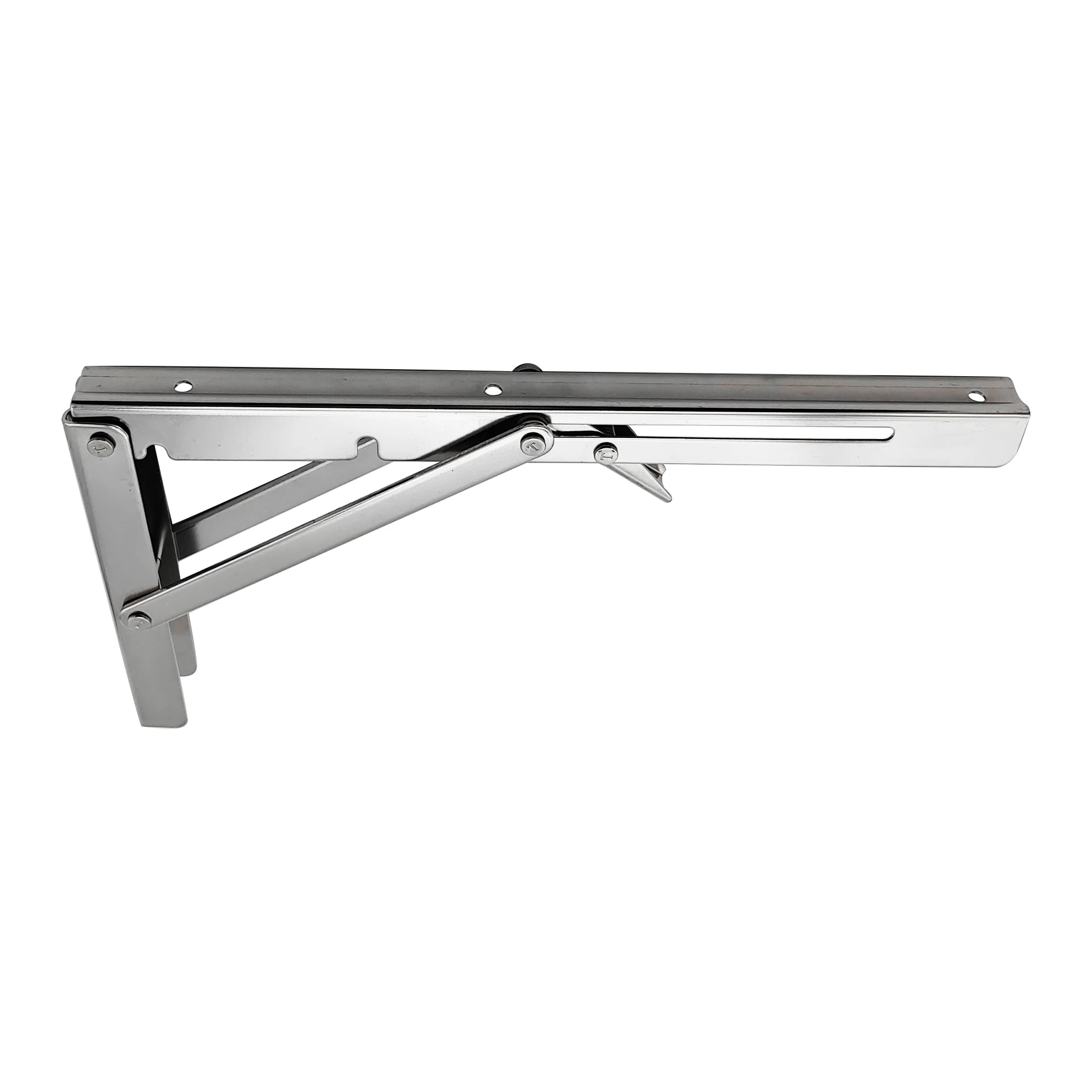 Universal Wall-Mounted Folding Table Bracket | Shelf & Bench Support | 150kg Capacity | Marine Grade Stainless Steel 304