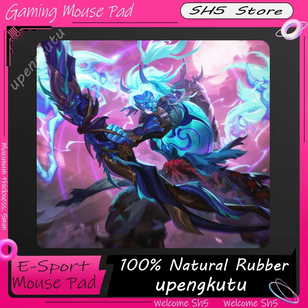 Игровой коврик для мыши премиум-класса 450x400 мм Overwatch 2, коврик для мыши для геймеров, профессиональный игровой коврик для мыши с блокировкой краев, Настольный коврик