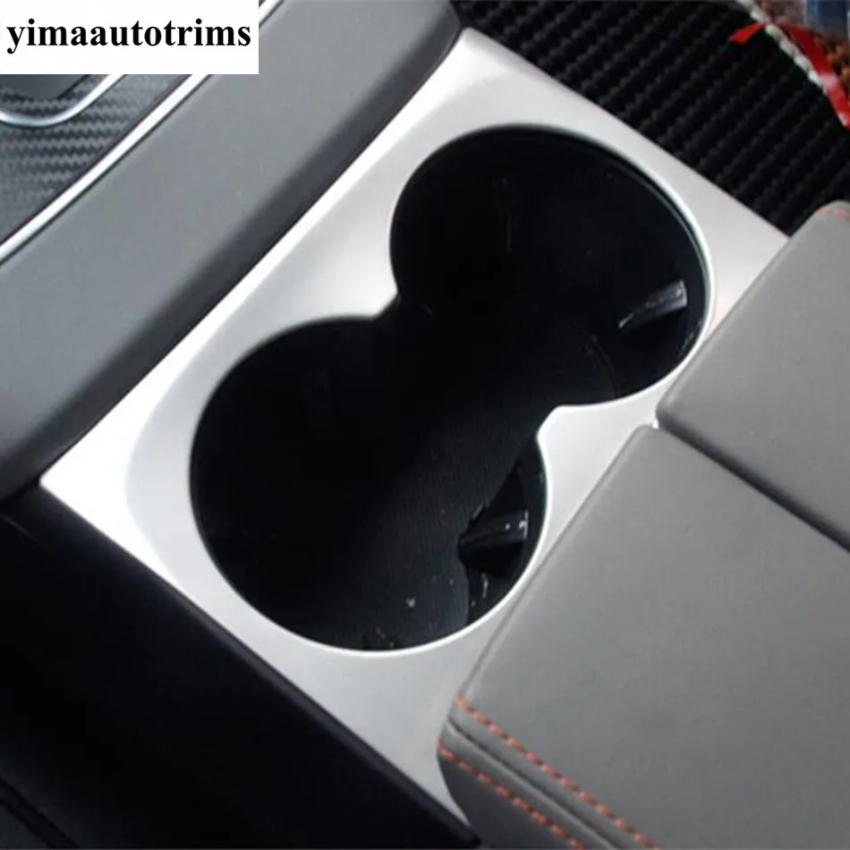 

Central Control Front Water Cup Holder Panel Decoration Cover Trim Carbon Fiber Accessories For Citroen C5 Aircross 2018 - 2024