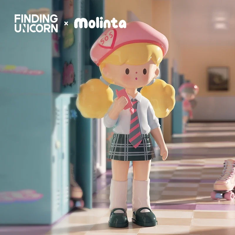 Znalezienie Jednorożca Molinta Klub Gossip Seria Blind Box Mystery Box Zabawki Lalka Śliczne Figurki Anime Akcji Ozdoby na Biurko Prezent