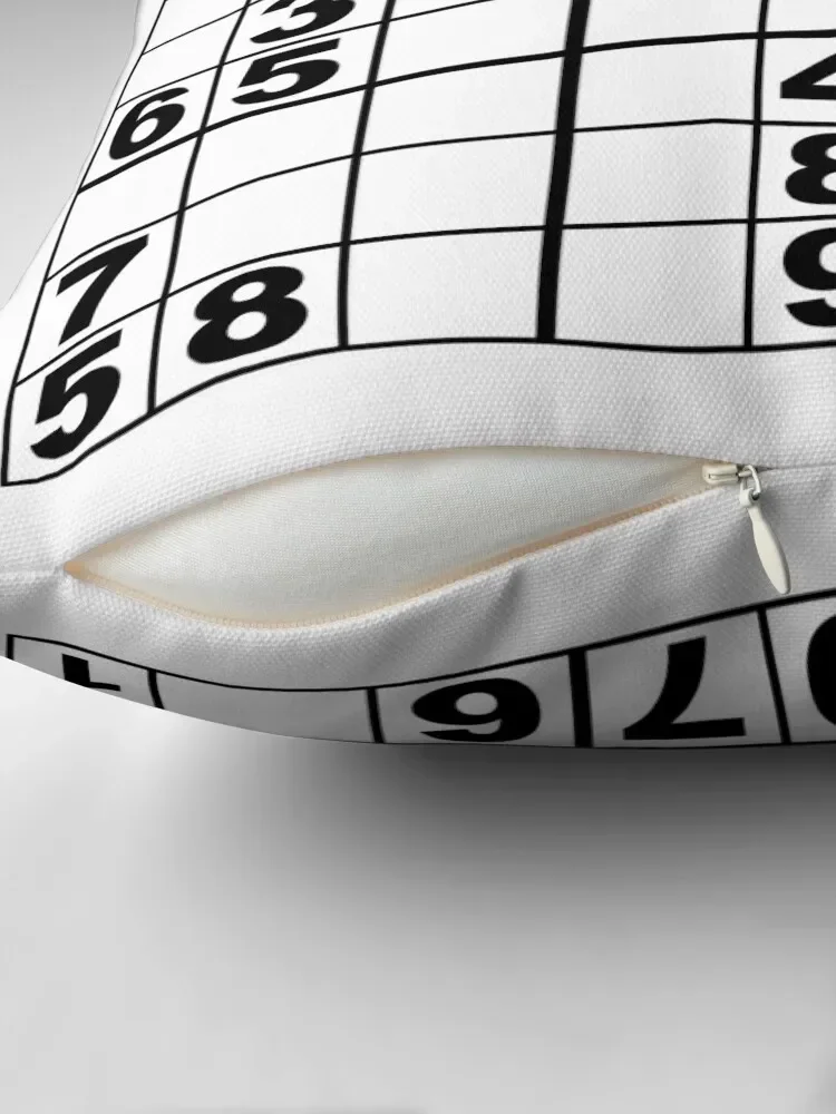 Sudoku Throw Pillow Sitting Cushion Pillowcases Bed Cushions pillow