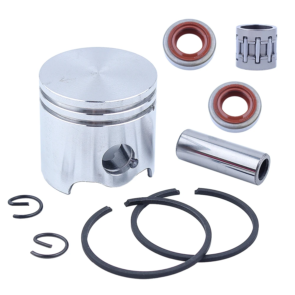 Kit Piston 35mm untuk Stihl FS120 FS 120 w, komponen pemangkas senar jarum, suku cadang segel oli untuk 4134 030 2011
