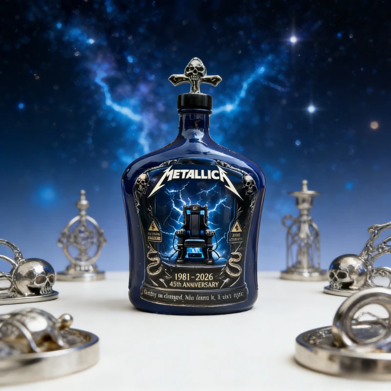 Metallica 45e verjaardag whisk - Glass Decanter Whiskey recensie en prijs