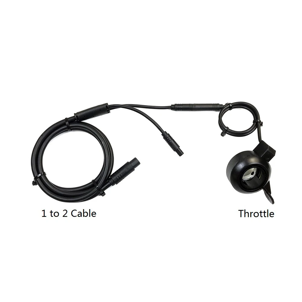 1 To 2 Wire Harness for Tongsheng TSDZ2 Mid Motor Mountain Bike Upgrade Compatible XH-18 / VLCD6 Instrument