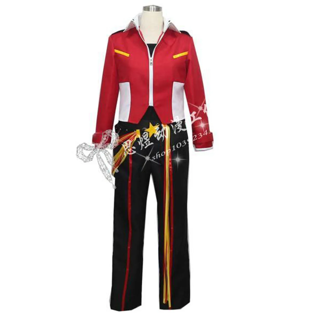 

Ensemble Stars Morisawa Chiaki Suit Stage Performance Uniform Adult Party Christmas Men Women Halloween Present Cosplay Costume