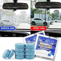 Car Vehicles Windshield Solid Soap Piece Window Glass Washing Cleaning Paint Protective Foil Effervescent Tablets Wash