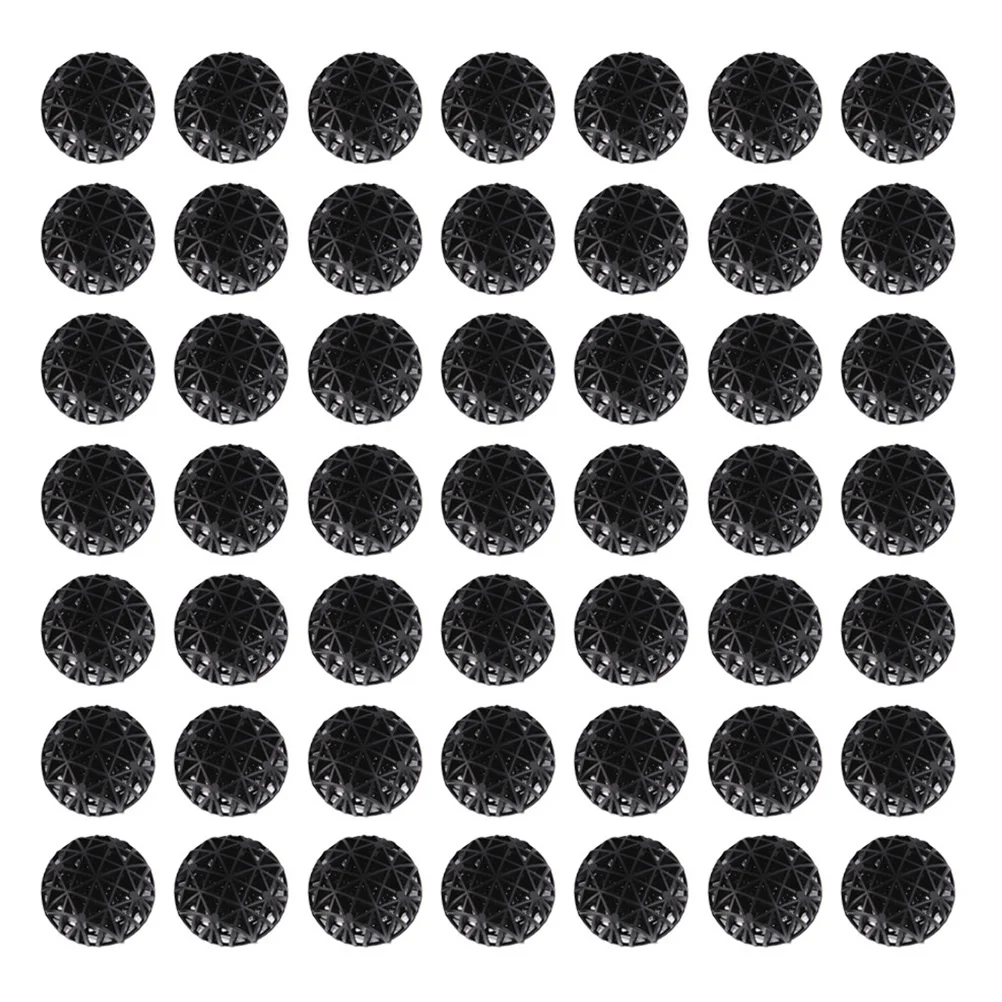 

100 Pcs Bio Ball Aquarium Filter Media High Plastic Stable Water Quality Reduce Mortality Increase Oxygen For Tanks Ponds