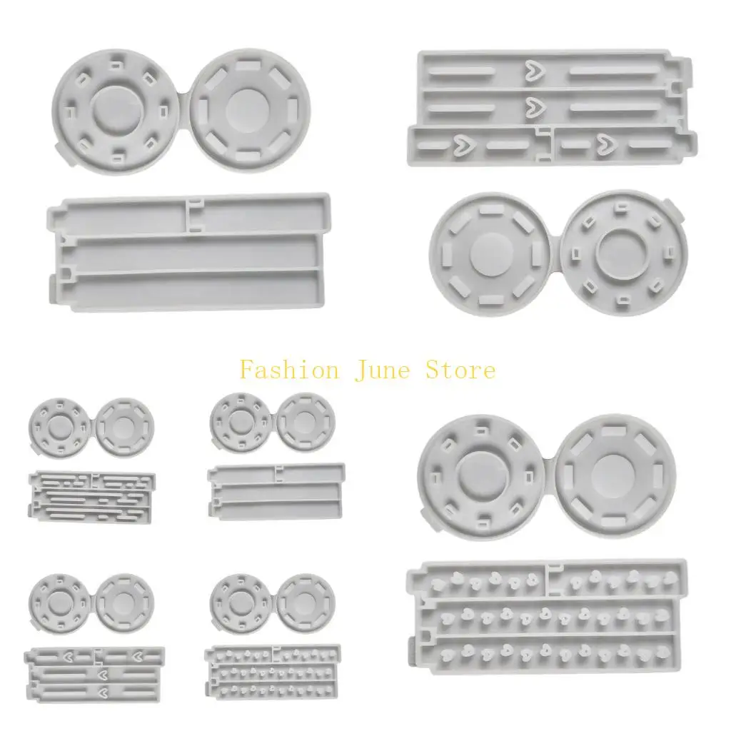 N5KA Delicate Crafting Resin Mold Hollow Designs Resin Casting Molds For Unique Ornament Epoxy Crafts