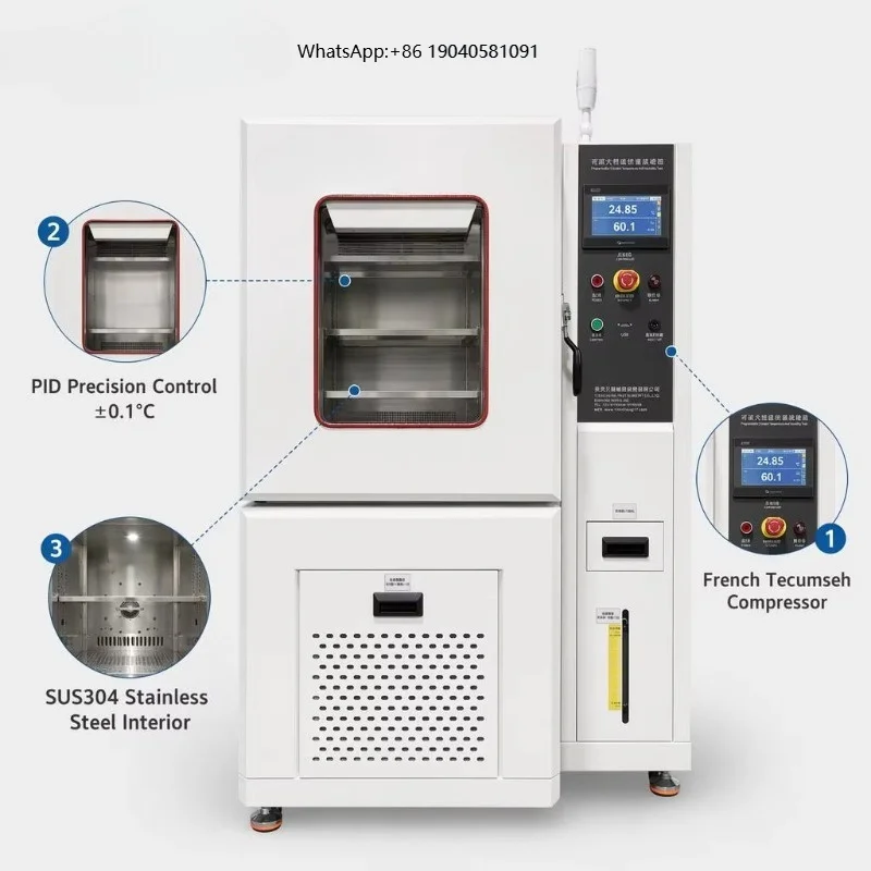 High Precision Programmable Temperature Humidity Chamber for Semiconductor and PCB Reliability