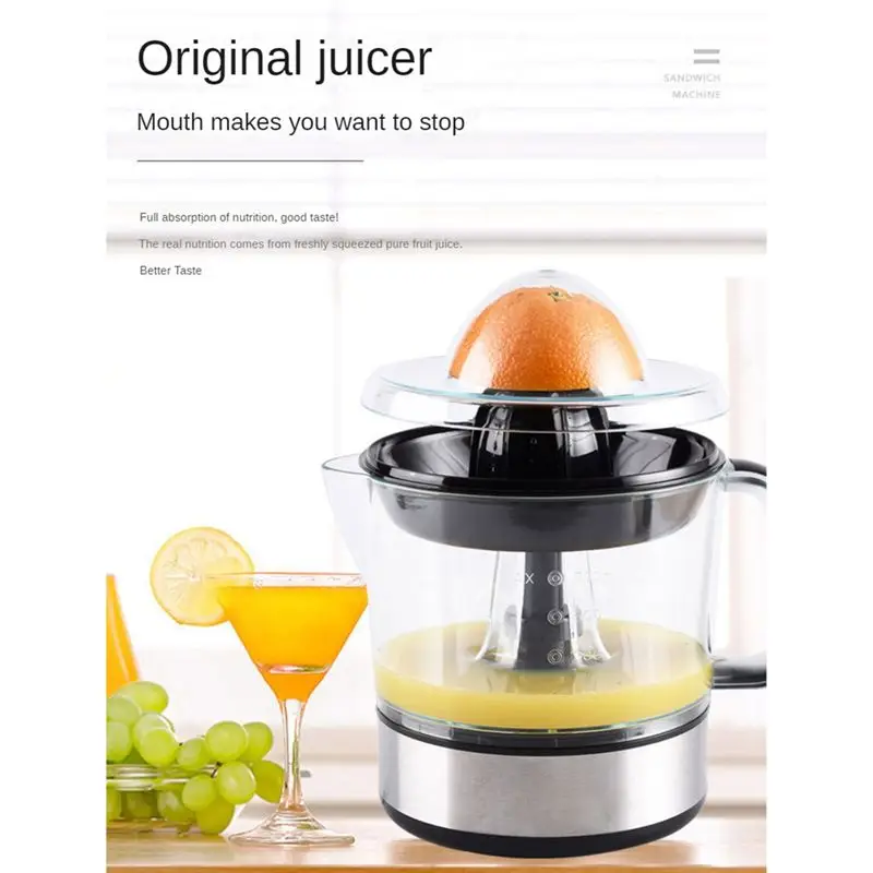 AEE4-Electric Juicer Citrus Juicer Fruit Squeezer Automatic Lever Press Extractor Multifunctional Ousehold Juicer EU PLUG