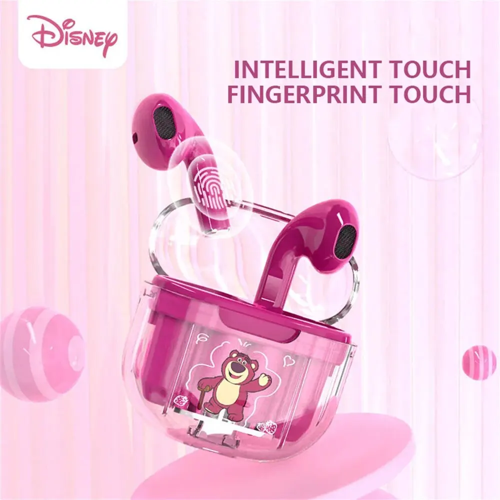 Disney Hifi Geluid Draadloze Headset Tws Bluetooth 5.3 Mini Cartoon Oordopjes Ruisonderdrukking Oortelefoon Lange Levensduur Van De Batterij