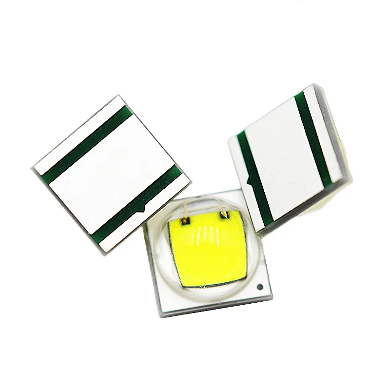 

10pcs 15W LED SMD 5050 chip sst40 high power Beads cool White 6000-7000k diodes 2050lm Ceramic substrate flashlight chip