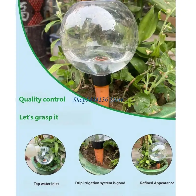 H7ED Automatic Vegetation Watering Devices Set Of 2 750ml With Slow Release For Potted Flowers