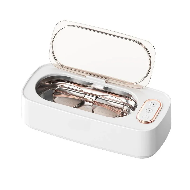 Ultrasonic glasses washing machine Household braces Watch jewelry Automatic cleaning Glasses cleaning machine
