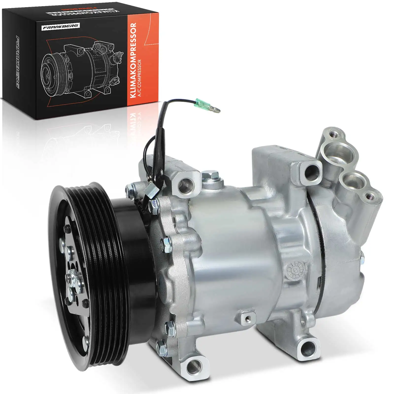 Frankberg 1x klimaatcompressor voor Renault Clio BB Megane Thalia Nissan Kubistar 8200600117 8200953358 7700273801 7701499969