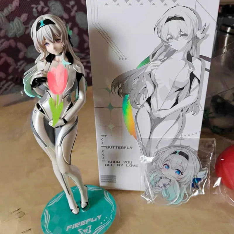 ฟิกเกอร์สปอตไลท์ โฟลว์ ไฟร์ฟลาย ตุ๊กตาแอคชั่น โมเดลอนิเมะ ของเล่นสะสม ของตกแต่งรถ ของขวัญ