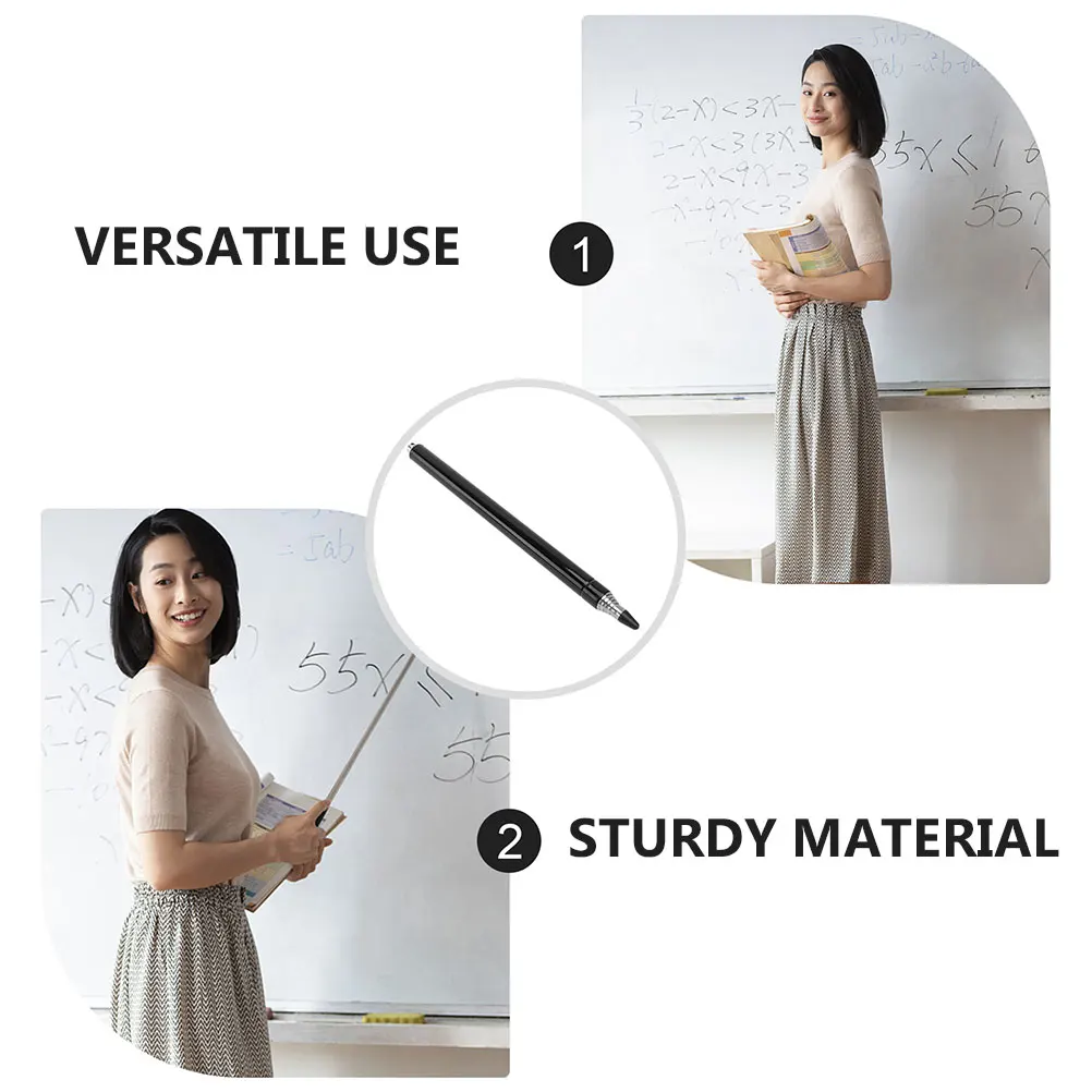2pcs Stick for Extendable Classroom Pointer Pointer Classroom Teaching Stainless Extendable Finger Handheld
