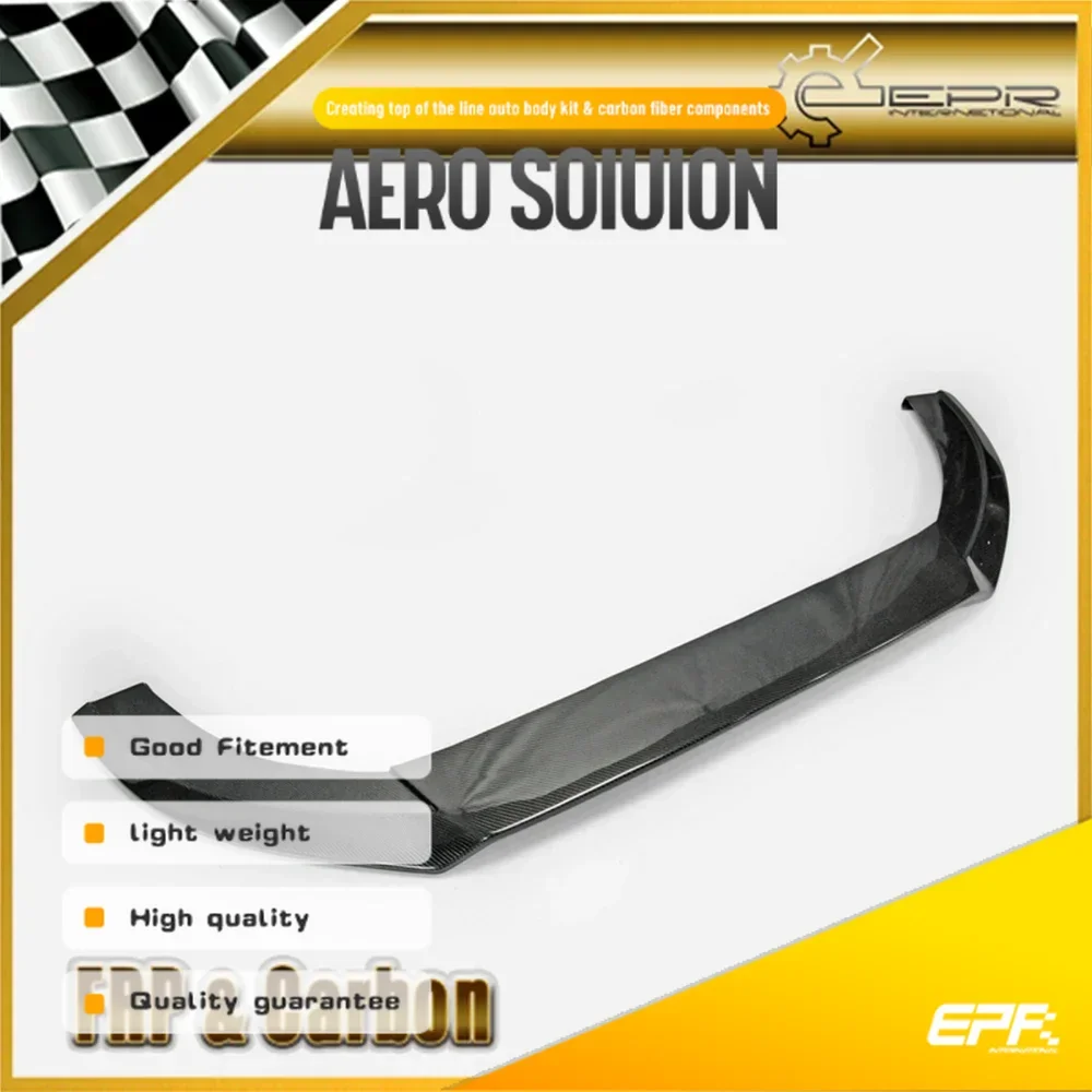 

Карбоновая Передняя накладка на бампер для F56 Mini Cooper S TP, стильная передняя губа из углеродного волокна с широким корпусом (только S)