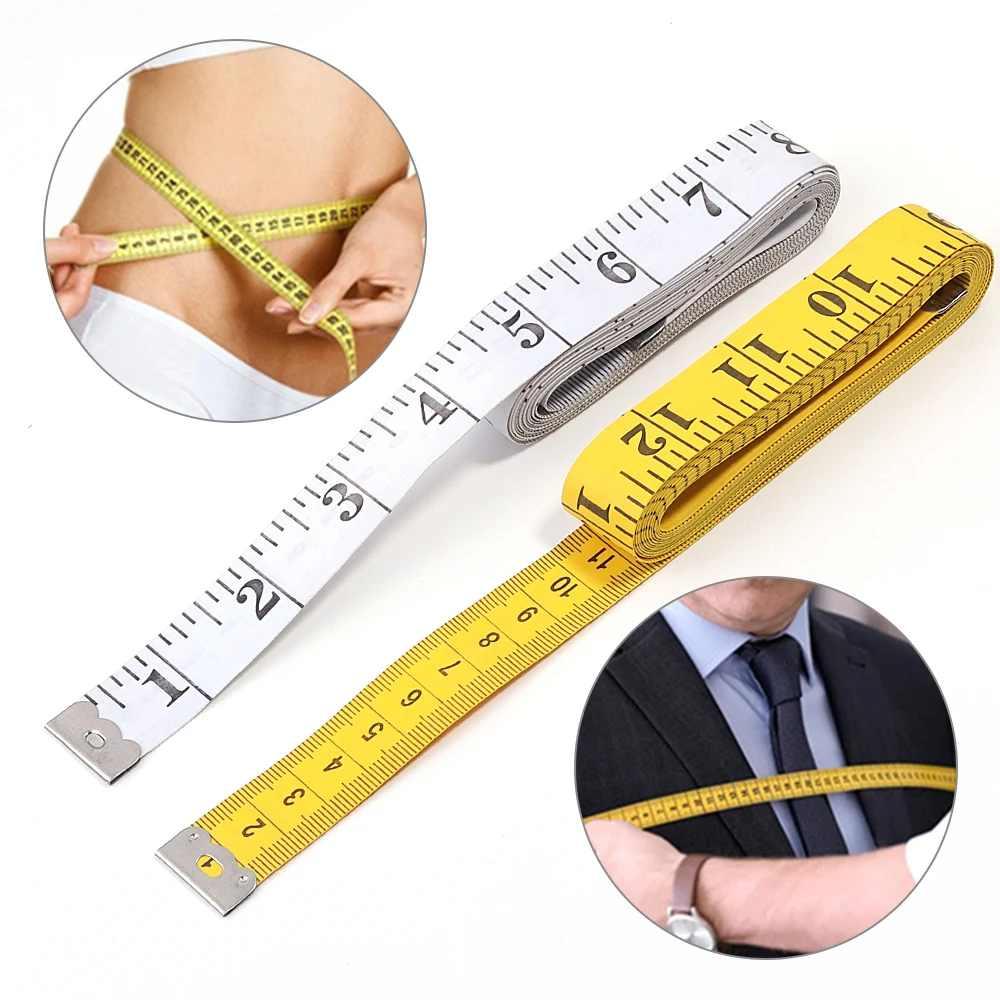 3Meters 120 Inch Portable Soft PVC Tape Leather Ruler Body Height Scale Sewing Measuring Retractable Analysis Instruments Tool