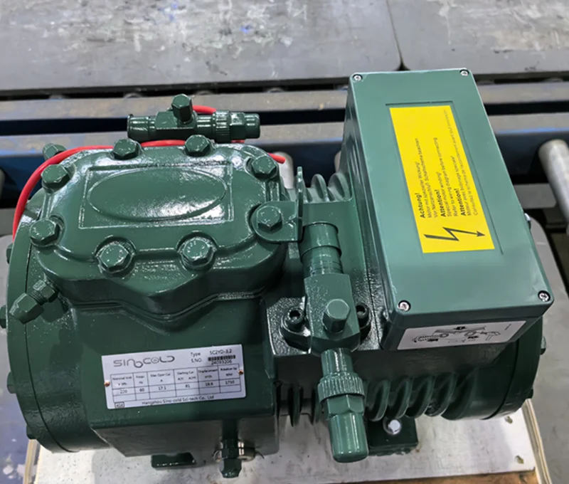 Brand New SC2YD-3.2  Semi-Hermetic Refrigeration Reciprocating Compressor 3  R22 R404 220/3/60  for Cold Room Compressor