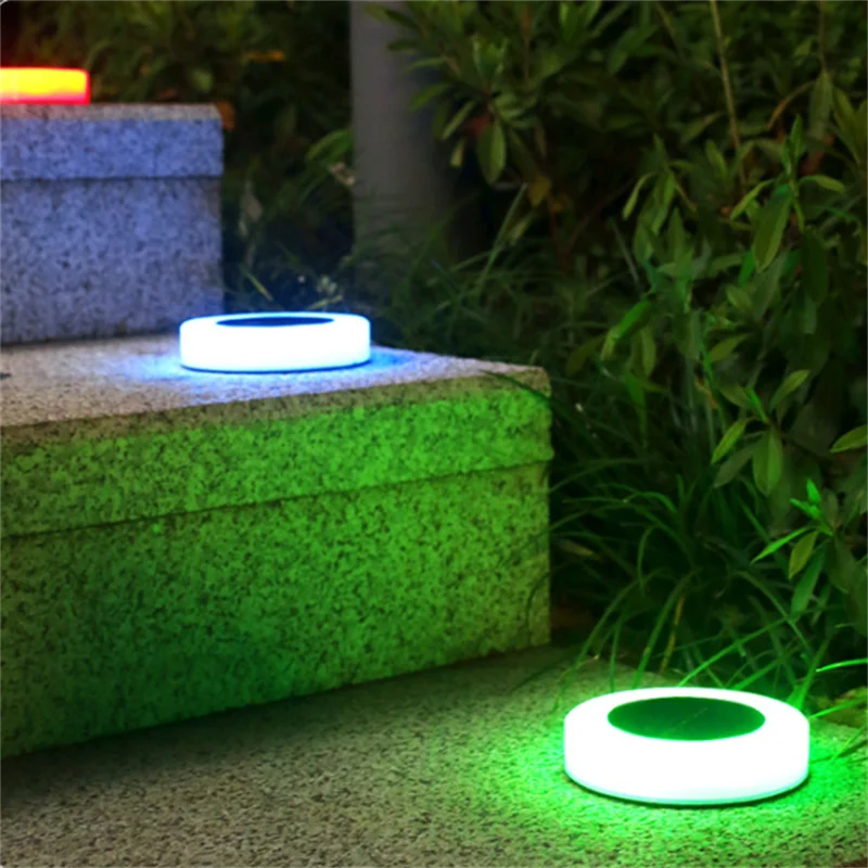 LED Solar Garden Light Outdoor Waterproof Garden Decoration Dog Cat Animal Paw Print Lights Path Lawn Lamp String Paths Light