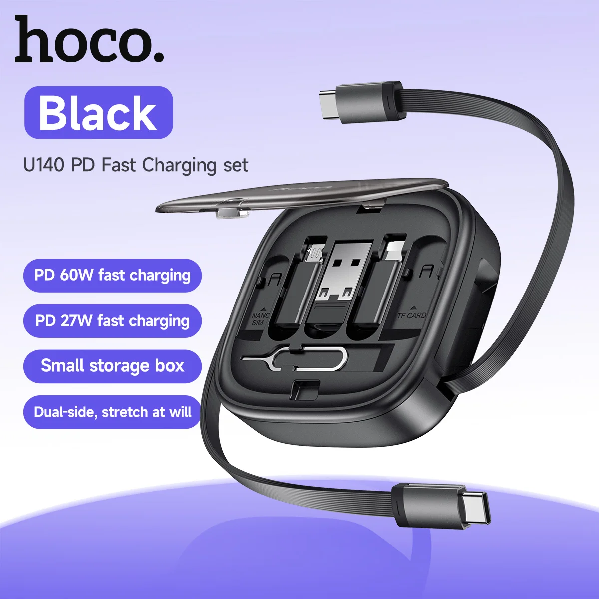 Hoco U140 6-In-1 PD… - image