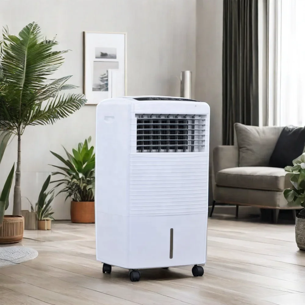 

YYHC-Rechargeable Portable Water Evaporative Air Conditioner Cooler AC/DC Solar Power for Households and New Condition