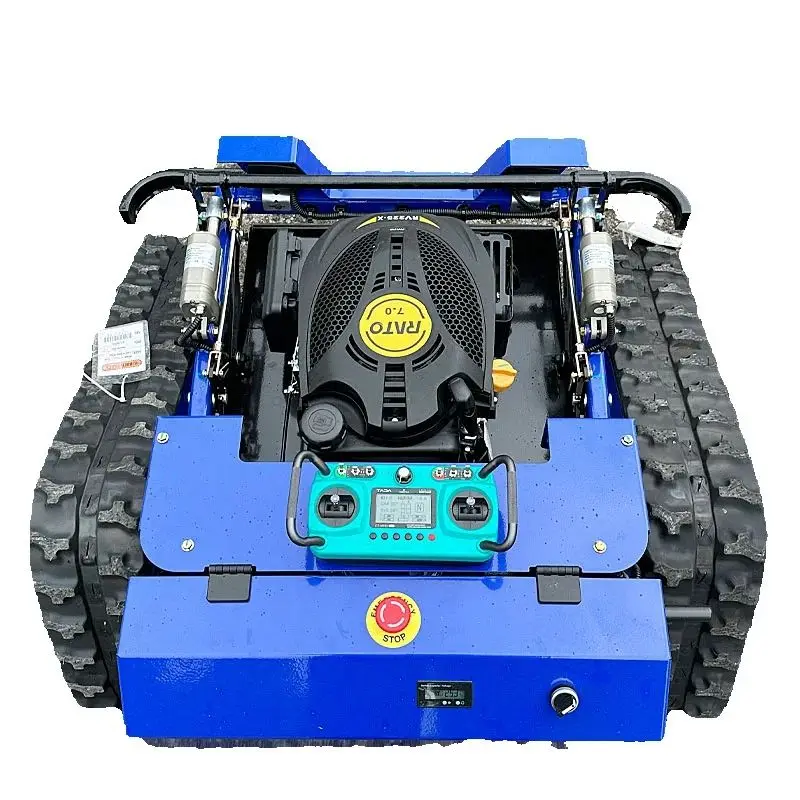 

Новый автоматический робот-газонокосилка с дистанционным управлением для домашнего и сельскохозяйственного использования.